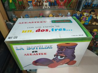 Juguete de arrastre Botilde un dos tres años 80