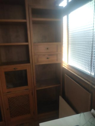 Estantería modular de madera