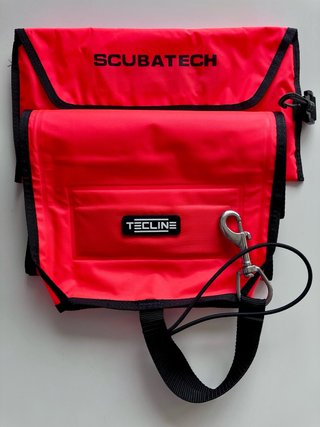 Boya Tecline Abierta 26x122cm Roja