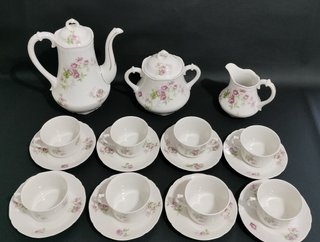 Juego de café / té Limoges porcelana