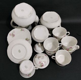 Juego de café / té Limoges porcelana