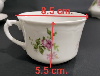 Juego de café / té Limoges porcelana