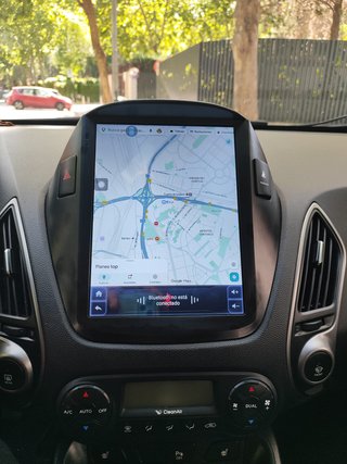Radio Coche Pantalla Táctil GPS Bluetooth