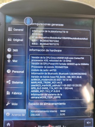 Radio Coche Pantalla Táctil GPS Bluetooth