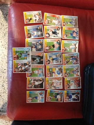 Cromos Liga Fútbol 94