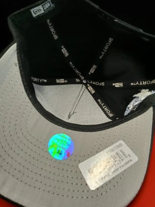 Gorra New Era 9Forty Negra Bordada