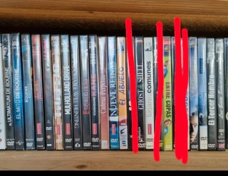 Lote Películas DVD