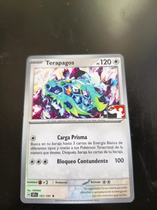 Terapagos SSP ES 161/191 Pokémon Carta