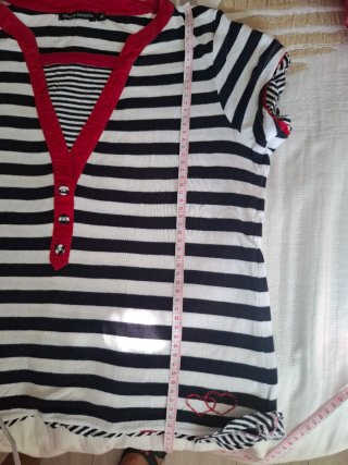 Camiseta Miranda Exclusive Rayas Talla XL 42/44