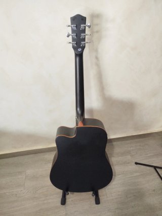 Guitarra Vangoa Negra Acústica