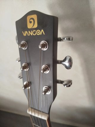 Guitarra Vangoa Negra Acústica
