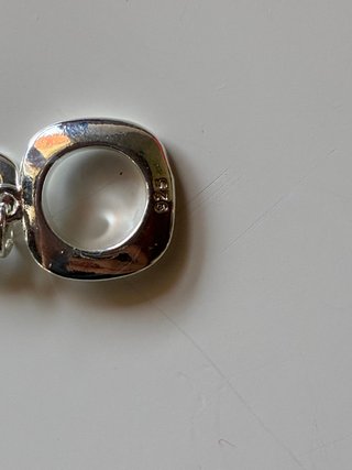 Pulsera Plata Ley 925 Cierre Toggle 16 g
