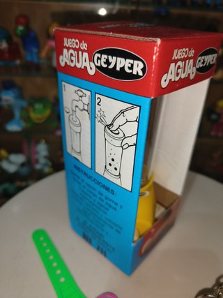JUEGO AGUA GEYPER VINTAGE AÑOS 80 + 2 REGALO
