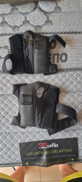 Protectores de Muñeca Negros Titus