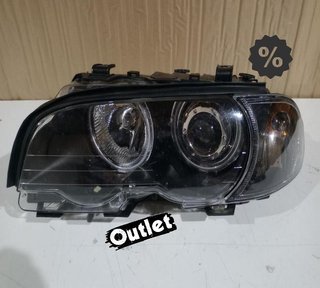 NM FAROS BMW E46 COUPE 99-03 OJOS ANGEL CCFL INTERMITENTES F