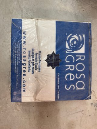 Caja de Gresite Azul Rosa Gres 1m²