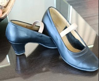 Tacones de baile negros talla 36