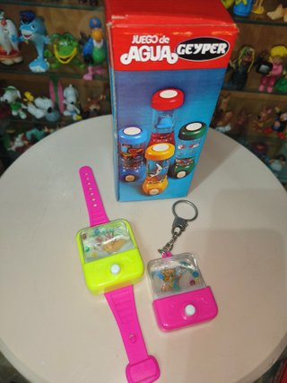 JUEGO AGUA GEYPER VINTAGE AÑOS 80 + 2 REGALO