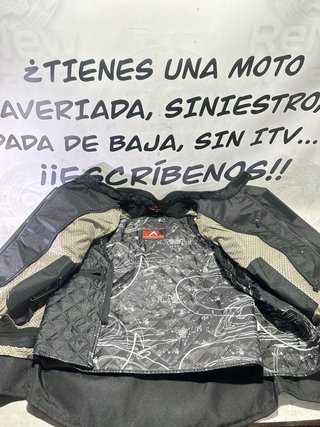 Chaqueta Moto Arista Talla 2XL Negra