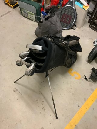 Bolsa de golf Callaway con trípode y palos