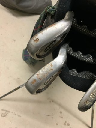 Bolsa de golf Callaway con trípode y palos