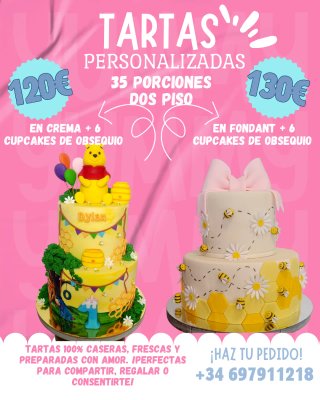 Tartas temáticas totalmente personalizadas