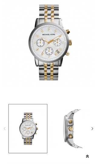 Reloj Michael Kors 5057 Dorado y Plateado