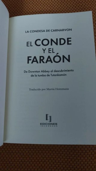 LIBRO EL CONDE Y EL FARAON