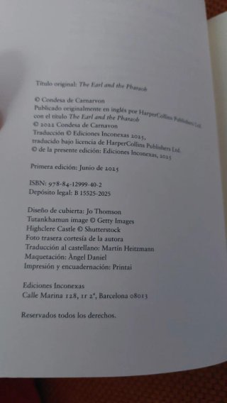 LIBRO EL CONDE Y EL FARAON
