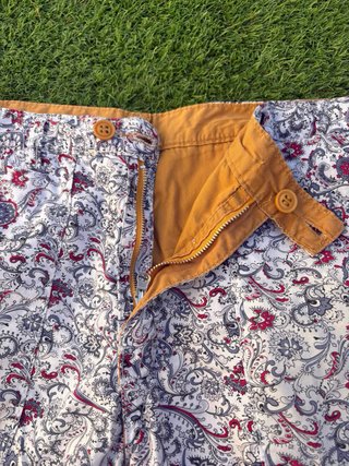 Bermudas hombre reversibles estampadas T.48-50