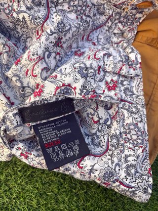Bermudas hombre reversibles estampadas T.48-50