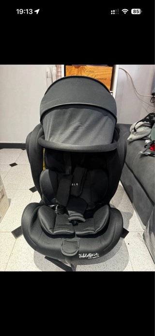 Silla de coche Isofix FableKids negro NUEVO
