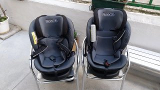Pack 2 Sillas Coche Reecle I-Size Giratorias 360