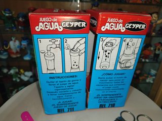 2 juegos de agua geyper a estrenar años 80+ REGALO