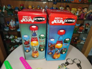 2 juegos de agua geyper a estrenar años 80+ REGALO