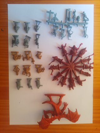 Lote figuras 1/72.