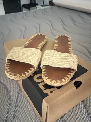 Sandalias Pull&Bear Beige/Marrón