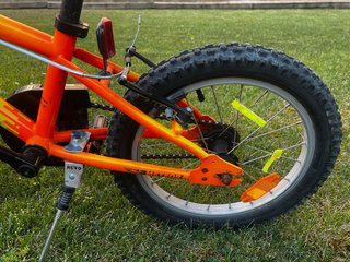 Bicicleta infantil 16 pulgadas naranja