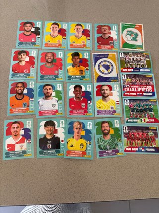 Pegatinas Mundial 2026 - Vendo o Cambio