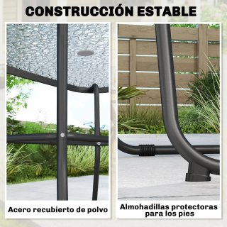 Conjunto Mesa y Sillas Jardín 8 Piezas