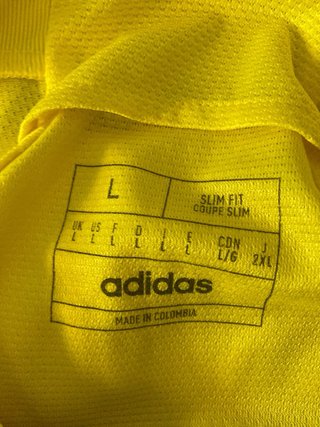 Camiseta Adidas Colombia Talla L 2022/24