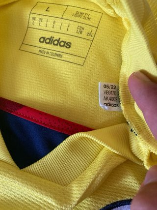 Camiseta Adidas Colombia Talla L 2022/24
