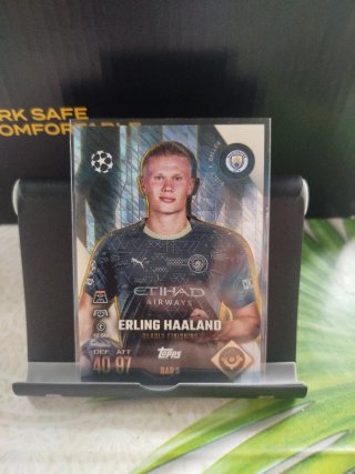 Cromo Erling Haaland Manchester City Topps