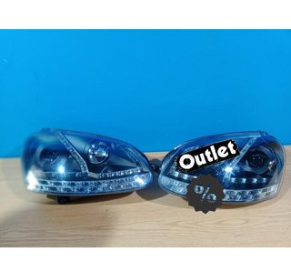 NM FAROS PARA VOLKSWAGEN VW GOLF 5 03-08 LUZ DIURNA LED NEW