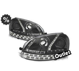 NM FAROS PARA VOLKSWAGEN VW GOLF 5 03-08 LUZ DIURNA LED NEW