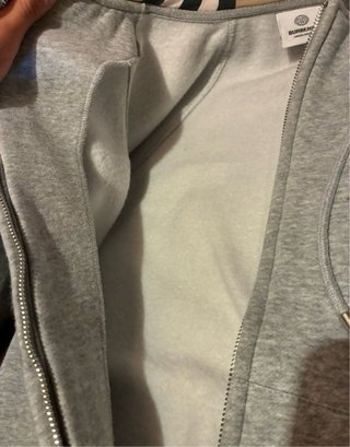 Sudadera Burberry Gris con Capucha