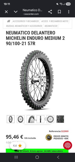 Michelin Enduro Medium 2 90/100-21
