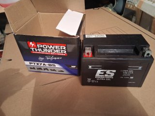 Batería Power Thunder PTX7A-BS para moto