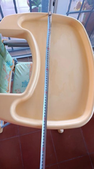 Trona de bebé plegable