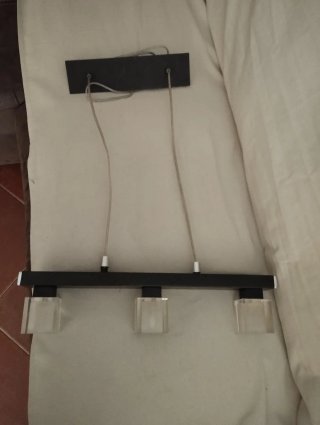 Lámpara colgante moderna 3 luces